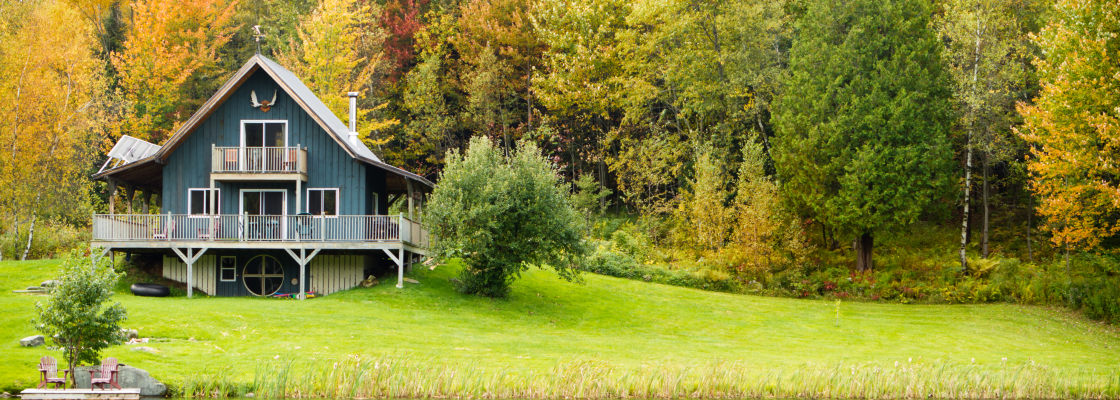 House on a lake